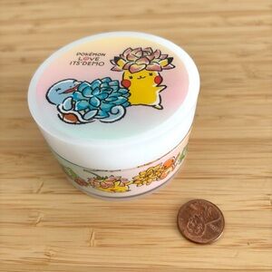 Rare pokemon its demo small accessory case / container